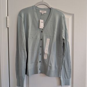 Banana Republic Light Blue Cardigan